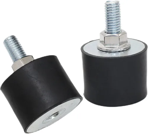 Miniatura 13 de Soportes de goma macho M8x23mm con tuercas de seguridad hembra, aisladores antivibración de 30x20mm, amortiguadores de choque para bombas de agua