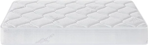 Miniatura 9 de Colchón California King de 10 pulgadas, color blanco, colchón híbrido de bobina de bolsillo firme media, parte superior ajustada, espuma de alta
