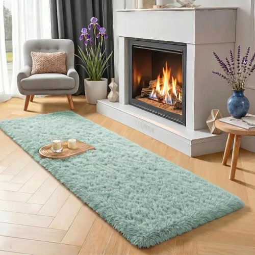 Miniatura 43 de PAGISOFE - Alfombras arcoíris de 6 x 9 pies, alfombra grande y esponjosa, alfombras de felpa para habitación de niñas, habitaciones de niños, 1