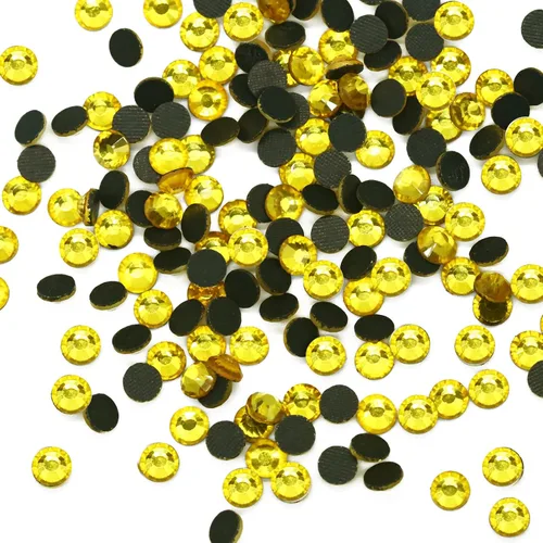 Miniatura 3 de Briskbloom - 2880 diamantes de imitación termoadhesivos SS6 de 0.079 pulgadas, cristales termoadhesivos con parte trasera plana para manualidades