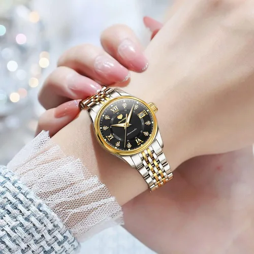 Miniatura 2 de Taxau Watch for Women Small Wrist Watches Diamond Waterproof Luminous Female Watch