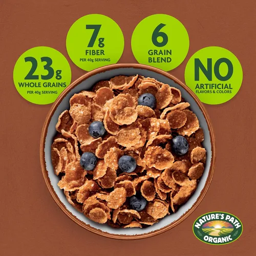 Miniatura 3 de Nature's Path - Cereal orgánico Heritage Crunch, 14 onzas (paquete de 1), sin transgénicos
