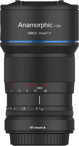 Miniatura 12 de SIRUI Lente anamórfica F1.8 1.33X S35 de 1.969 in para montura L, destello azul