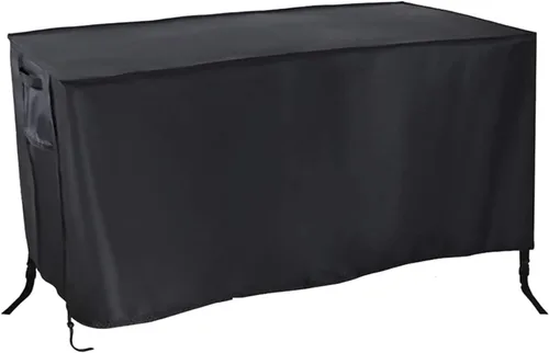 Miniatura 27 de Cubierta rectangular para fogata, impermeable, para mesa de fuego de gas propano al aire libre, 28 pulgadas de largo x 28 pulgadas de ancho x 24