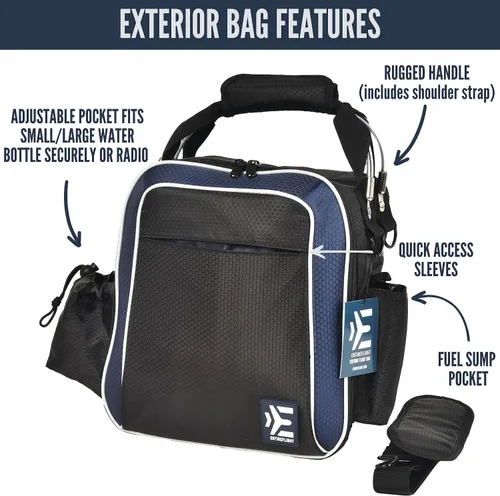 Miniatura 3 de Bolsa de piloto La bolsa de vuelo Venture para pilotos Se adapta a todos los equipos de vuelo de viaje de aviación, incluyendo tu rodillera