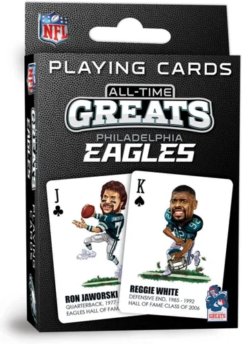 Miniatura 12 de MasterPieces Juegos Familiares - Cartas de Juego NFL San Francisco 49ers All-Time Greats - Baraja de Cartas con Licencia Oficial para Adultos, Niños