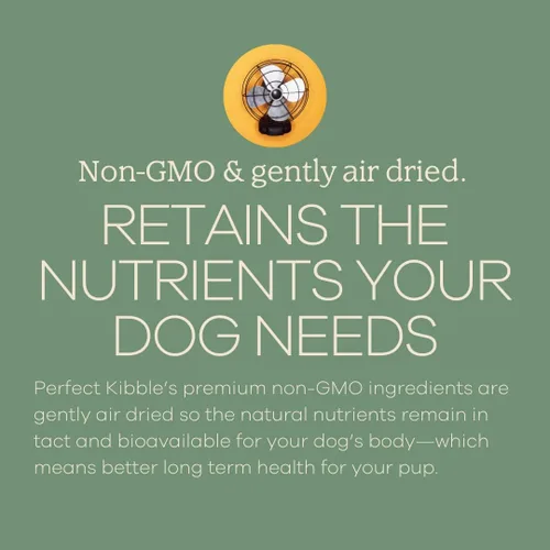 Miniatura 3 de Yumwoof Perfect Kibble - Alimento para perros secado al aire sin OMG Mejora las alergias y la digestión con aceite de coco orgánico, MCT