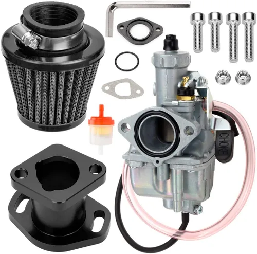 Miniatura 13 de FVRITO - Carburador de alto rendimiento VM22 de 26 mm para Predator 212cc 196cc Coleman CT200U BT200X Mini Bike KT196 Go Kart GX160 GX200 6.5hp