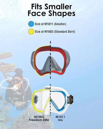 Miniatura 6 de TUSA M-1011 Ino Máscara de Buceo