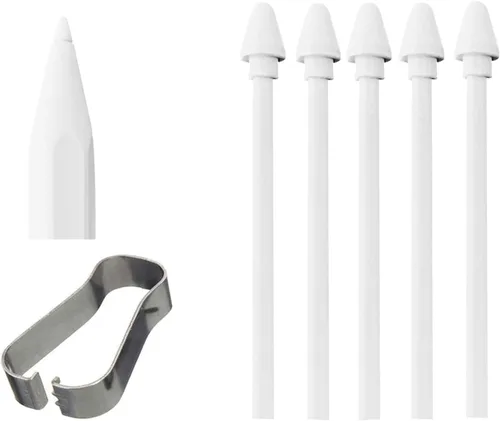 Paquete de 5 puntas de repuesto para Galaxy Tab S11 Ultra Stylus para Samsung Galaxy Tab S11 Ultra S11, puntas de repuesto blancas (paquete de 5)
