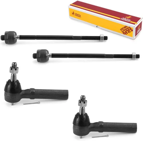 Miniatura 35 de Metrix Premium Chassis Parts - Juego de 4 barras de acoplamiento interior y exterior para Audi A3 15-16, Seat Leon 06-20 (México), 09-17 Volkswagen