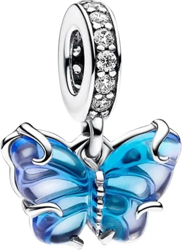 Annmors Silver Charms for Bracelets 925 Sterling Dragonfly Family Heart Love Dangle for Women Bracelet & Necklace Pendant