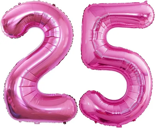 Miniatura 299 de Goer, conjunto de globos de papel aluminio para decoraciones de cumpleaños, globos de las letras de feliz cumpleaños y de números Oro