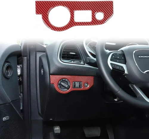 Miniatura 13 de Voodonala Panel de control del interruptor de los faros delanteros para Dodge Challenger 2015-2025 y Dodge Charger 2010-2025, accesorios interiores