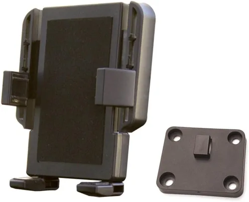 Panavise PortaGrip - Soporte para teléfono con placa adaptadora AMPS, color negro