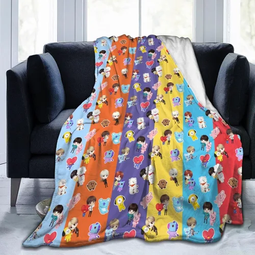 Manta suave y acogedora de franela cálida, regalos únicos, manta decorativa para habitación
