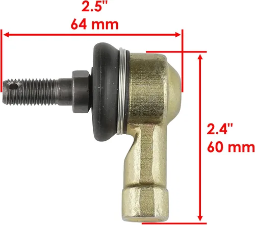 Miniatura 3 de Caltric Juego de 2 barras de acoplamiento compatibles con Polaris Scrambler 50 2001-2003