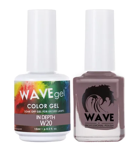 Miniatura 14 de WAVEGEL - Juego dúo de gel y esmalte de uñas a juego - Colección Simplicity - #P109 Blizzard I 0.5 onzas
