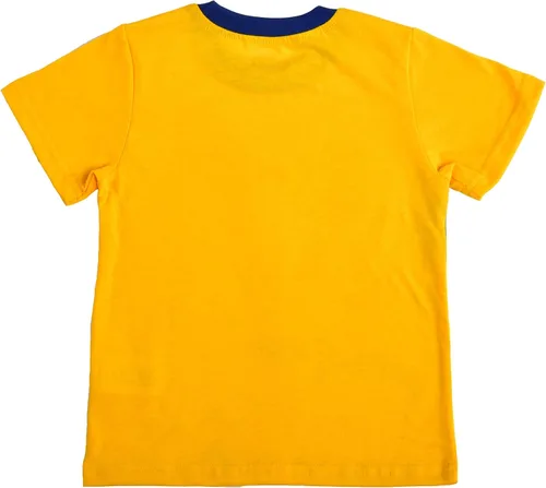 Miniatura 3 de Disney Mickey and Friends - Conjunto de camiseta y pantalones deportivos para niños pequeños y pequeños, color azulamarillo