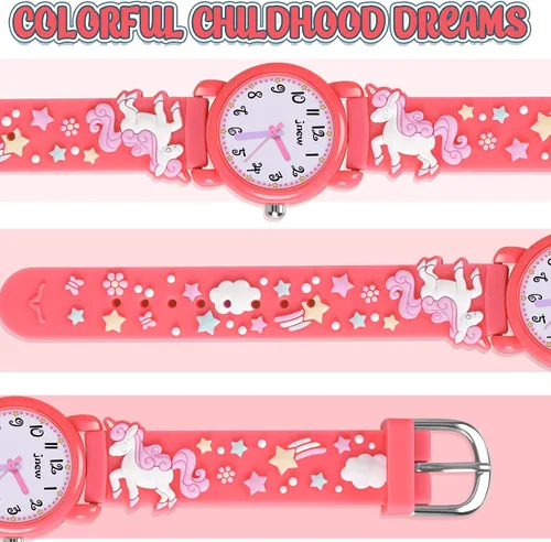 Miniatura 5 de Regalo para niñas de 4 a 13 años, reloj de juguete para niños de 5 a 12 años de edad, regalo de cumpleaños para niños