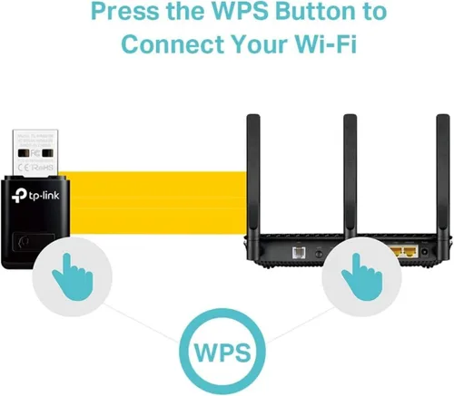 Miniatura 2 de Adaptador USB TP- Link Wireless, Negro