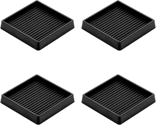 Miniatura 18 de VOCOMO Copas de goma de 2 x 2, almohadillas antideslizantes para muebles, agarre antideslizante, pies antideslizantes para muebles, protector