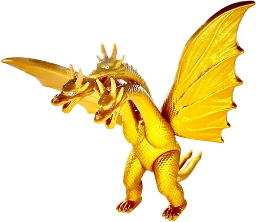 TwCare Rey Ghidorah, serie de películas de 1964, figuras de acción de dinosaurio con articulaciones móviles, Rey de los Monstruos, bolsa de viaje