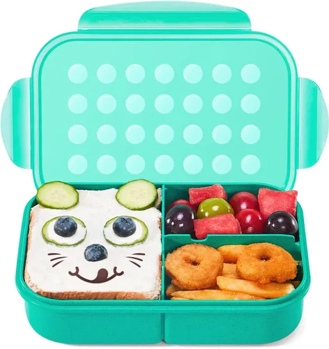 Miniatura 21 de MISS BIG® Lonchera Bento para adultos, fiambrera, a prueba de fugas, sin BPA y sin tintes químicos, para lavavajillas y microondas