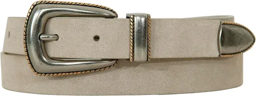 Lucky Brand Cinturón de cuero inspirado en el oeste para mujer Clásico Patrimonio Americano Casual Vintage Vaquero