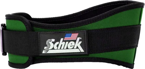 Miniatura 27 de Schiek Sports 2006 Nylon 6 Pulgadas Cinturón de Levantamiento de Pesas - Cinturón de Apoyo para Elevación de Potencia Negro