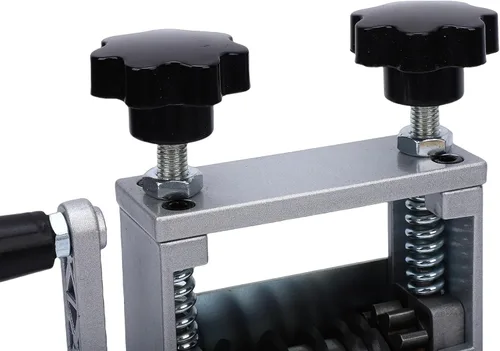 Miniatura 8 de YWBL-WH Pelacables de taladro eléctrico, máquina peladora de cables ajustable de 6 agujeros con rodillos de ranura en V y eyección automática