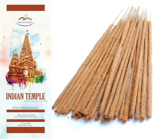 Miniatura 16 de Varillas de incienso Oud de madera de agar - Incienso artesanal Masala de lujo - Varillas extra gruesas de combustión prolongada (75 minutos)