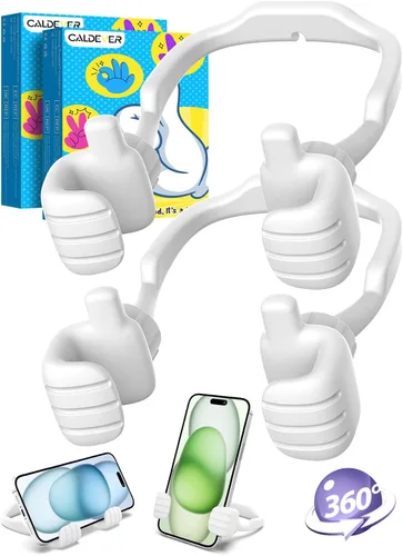 Miniatura 8 de CALDEVER Rellenos de Calcetín para Adolescentes Niños Niñas Adultos Soporte para Teléfono Celular Patentado Paquete de 2 Soporte Perezoso Thumbs Up