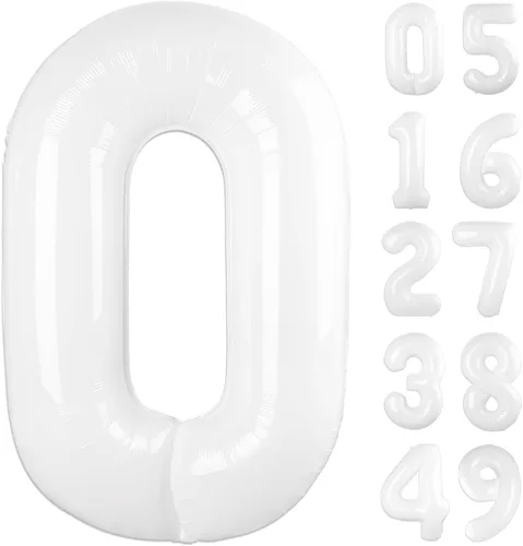 Miniatura 411 de Globo de cumpleaños número 4 dorado de 40 pulgadas, globos gigantes del número cuatro 14 24 34 40 44 2024, globos grandes de lámina de mylar para Oro