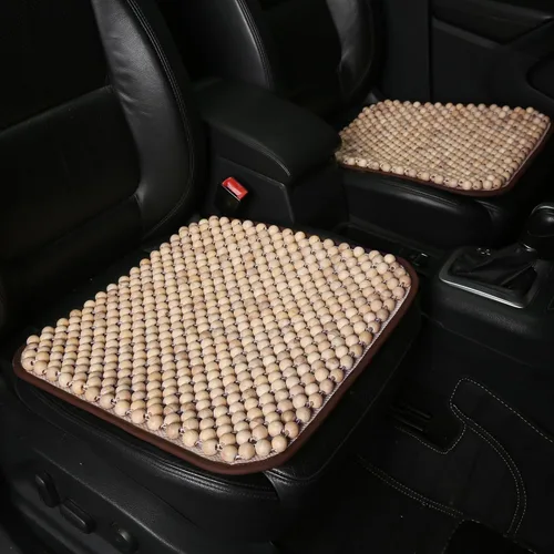 Miniatura 11 de LACDL Fundas de asiento de automóvil con cuentas para automóviles, funda de asiento de cuentas de enfriamiento para camiones y SUV, almohadilla