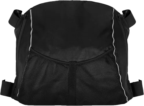 Bolsa de almacenamiento para respaldo de asiento de kayak, organizador impermeable Oxford 600D, correas adhesivas ajustables, bolsa de malla para