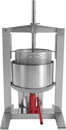 Miniatura 17 de Extractor de prensa de miel de abeja grande, extractor manual de miel de acero inoxidable 12.6L Extractor de prensa de jugo de frutas