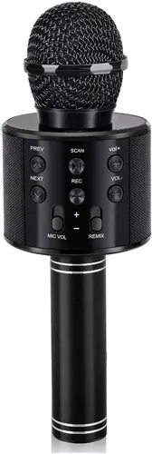 Miniatura 8 de Juguetes para niñas de 5 a 12 años, micrófono inalámbrico Bluetooth de karaoke para niños, juguetes populares para niños de 5, 6, 7, 8, 9, 10, 11