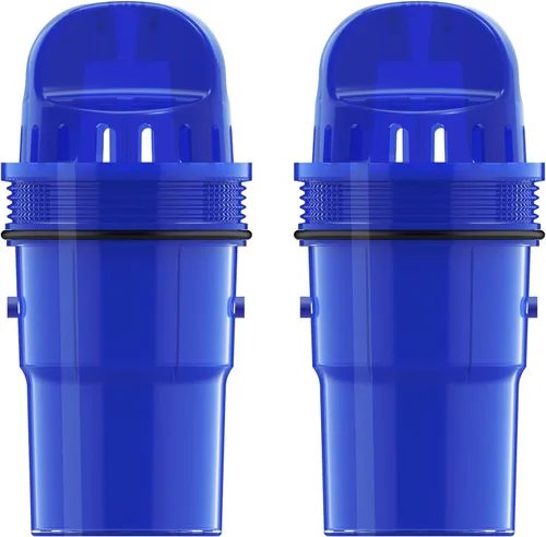 2 paquetes de filtros de agua de repuesto para jarra para todos los sistemas de filtración PUR®, PUR® Plus para jarra y dispensador, CRF950Z,