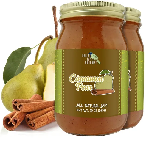 Miniatura 25 de Green Jay Gourmet Mermelada de Guayaba - Mermelada de Frutas 100% Natural con Fruta de Guayaba y Jugo de Limón - Mermelada Vegana, Sin Gluten - No