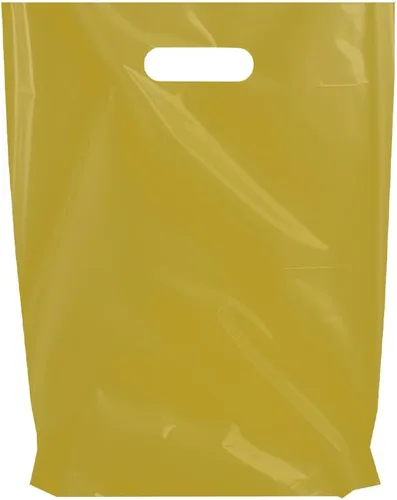 Miniatura 15 de Bolsas de mercancía de plástico MMSBAGS para venta al por menor, con asas troqueladas, fuertes, resistentes al desgarro, diferentes tamaños