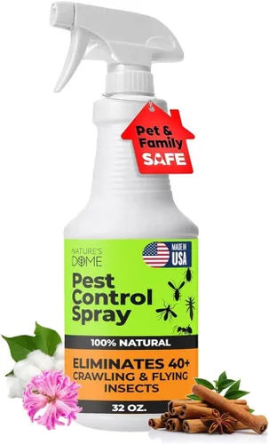 Miniatura 12 de Nature's Dome Spray de control de plagas de 1 galón, mata hormigas natural y repelente de insectos para uso en interiores y exteriores, espray