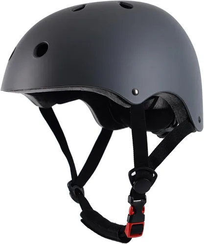 Miniatura 10 de Casco de bicicleta para niños pequeños, 2 tamaños ajustables, para niños y niñas, multideporte, ajustable, para scooter, bicicleta, monopatín