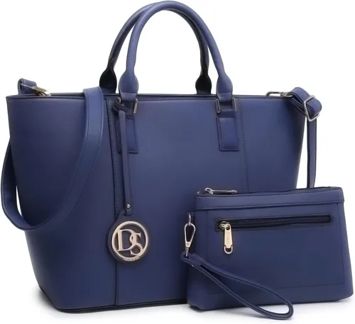 Miniatura 8 de Dasein Women Satchel Purse Handbag Shoulder Bag Work Tote Bag with Matching Clutch