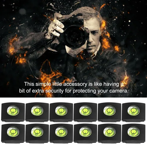 Miniatura 7 de Juego de 12 fundas para zapatos calientes, SENHAI para cámara de SENHAI con nivel de burbuja para Canon Nikon Panasonic Fujifilm Olympus Sigma