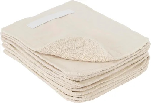 Miniatura 5 de RITZ Food Service CLPG1-2E Paño Caliente Terry Soporte para Ollas con Barrera de Vapor, Producto Comercial, 8" x 11", Juego de 2, Beige