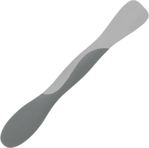 Tovolo Mini cuchara y herramienta para untar para preparación de comidas de cocina, espátula esparcidora de sándwich pequeña para gelatina de Gris