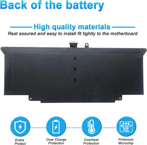 Miniatura 4 de Batería para portátil Dell Latitude 7310 7410 Latitude 7410 Chromebook Enterprise Series P34S P34S001 4V5X2 Y7HR3 35J09 HRGYV WY9MP XMV7T 009YYF