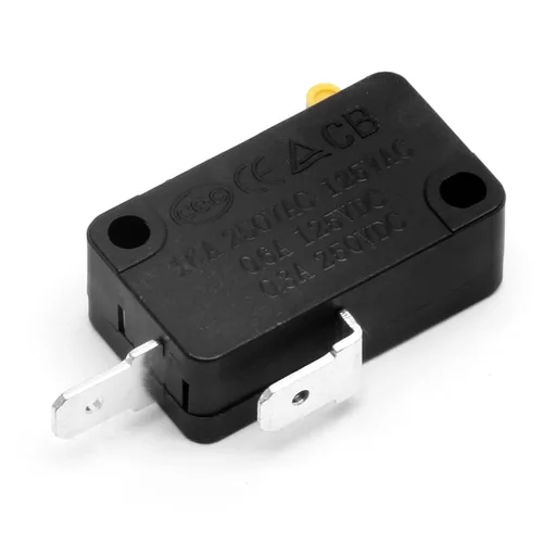 Miniatura 2 de BokWin 1 interruptor de acción a presión KW3 de 125 V/250 V, interruptor de límite micro para freidora de aire, microondas, aspiradora, máquina