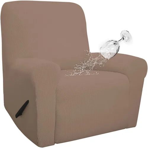 Miniatura 19 de Easy-Going - Funda 100 % impermeable doble para sofá reclinable, diseño jacquard, en 1 pieza, a prueba de derrames, para niños, mascotas, perros